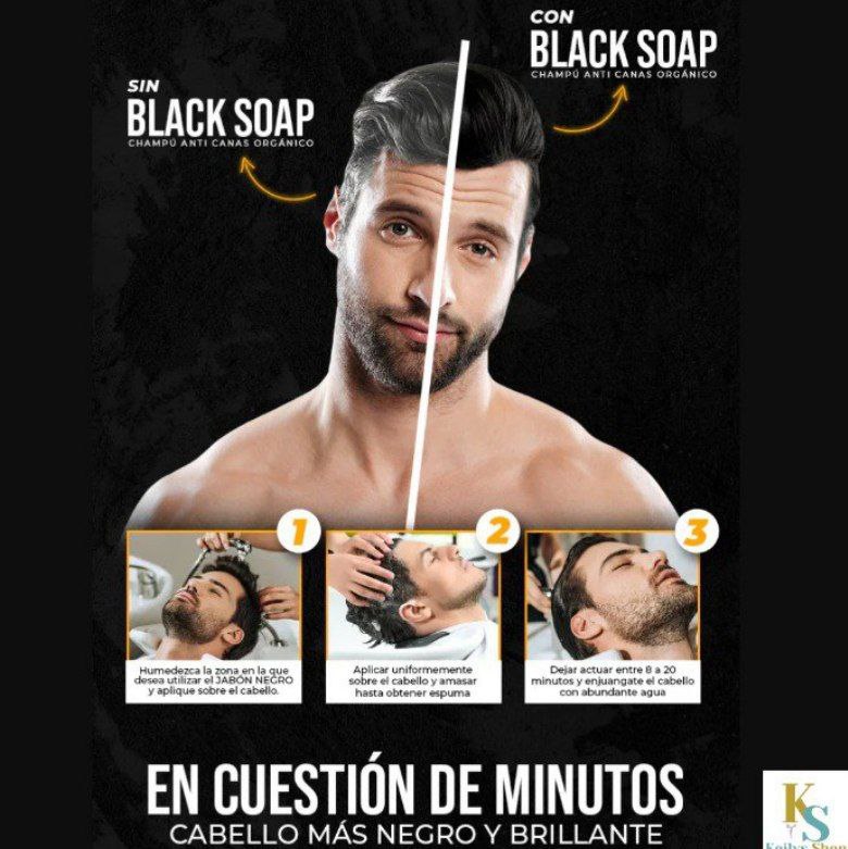 Jabón TonoNatural - Elimina el Cabello, Blanco, Restaura el color Natural y Recupera tu Juventud