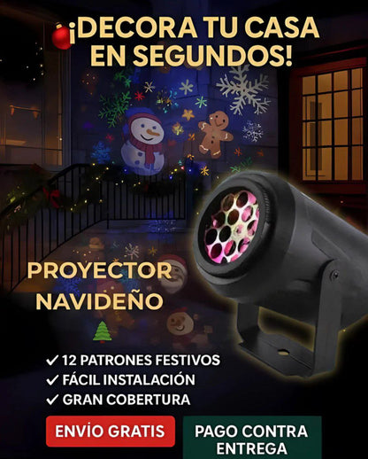 Proyector de Figuras Navideñas - FestiLuz