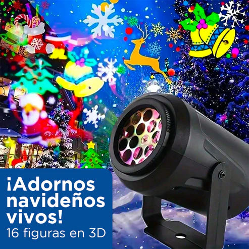 Proyector de Figuras Navideñas - FestiLuz